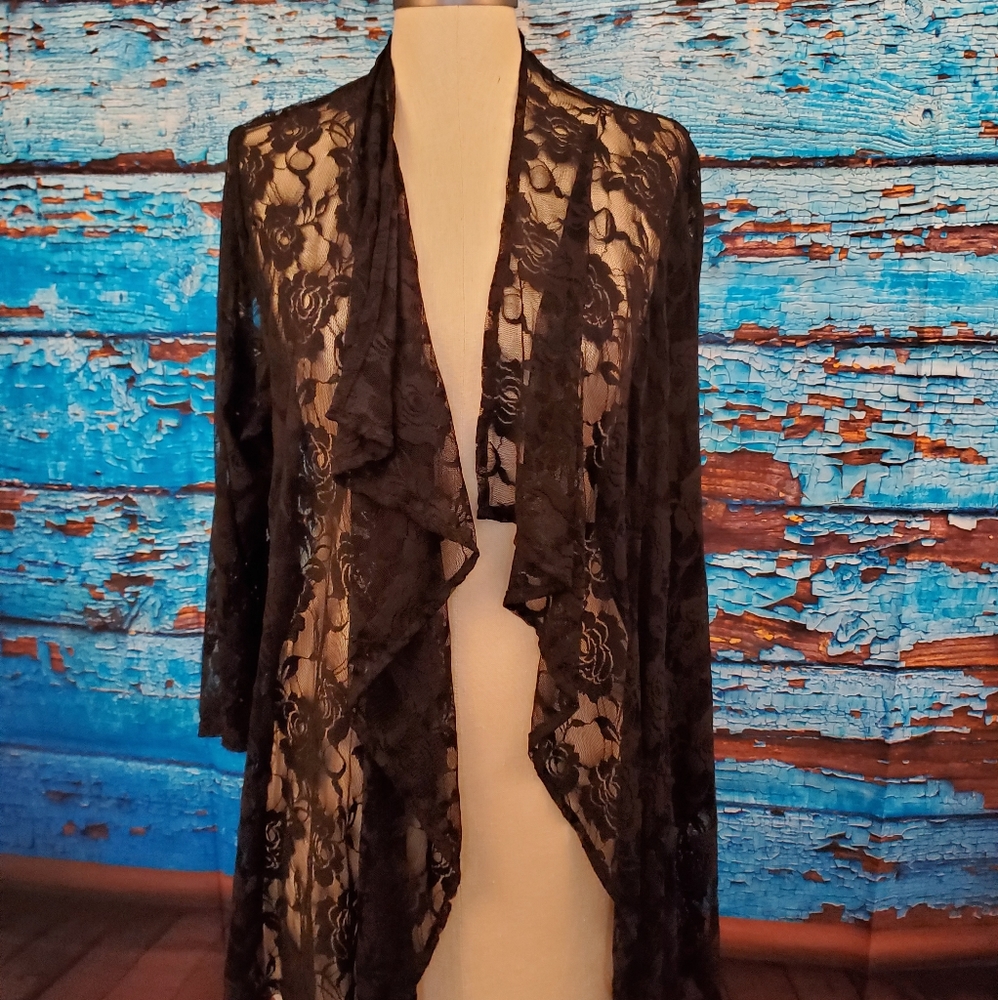 Womens Lace Cardigan